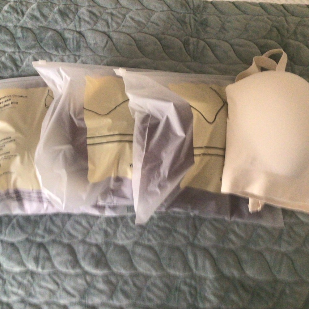 Cream Full-Coverage Bra Intimates & Sleepwear